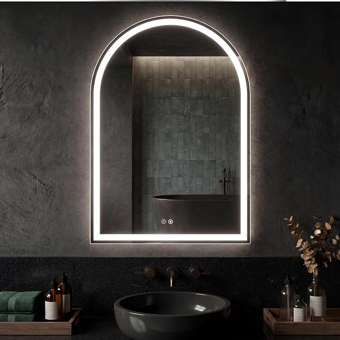 DUMOS 28"×36" LED Bathroom Mirror - Image 8