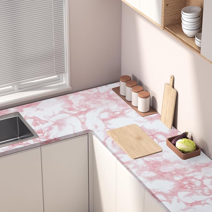 Abyssaly Glossy Marble Contact Paper - Image 9