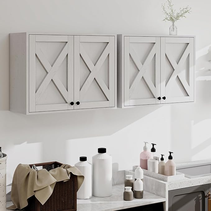 YOURLITE Laundry Cabinet, Medicine Cabinet, Bathroom Kitchen Storage Wall by YOURLITE