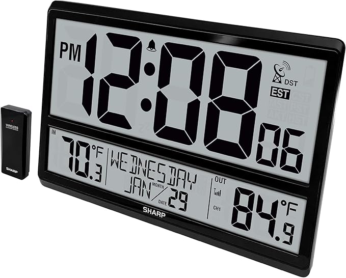 Sharp Atomic Clock by SHARP