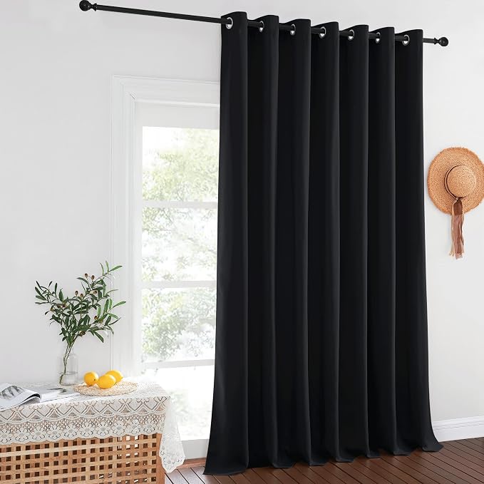 NICETOWN Black Out 132 inch Curtain - Image 2