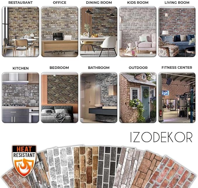 IZODEKOR 3D Wood Effect Wall Panels - Image 5