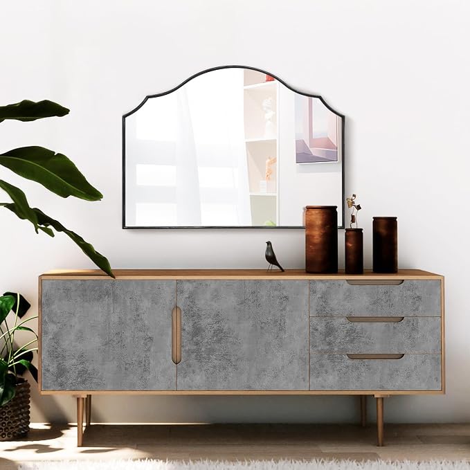 Besdomus Scalloped Arched Mirror - Image 8