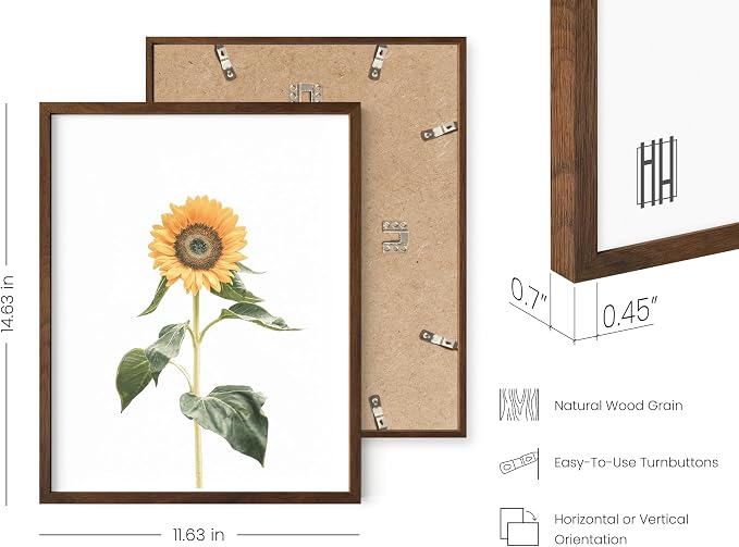 HAUS AND HUES Sunflower Wall Decor - Image 3
