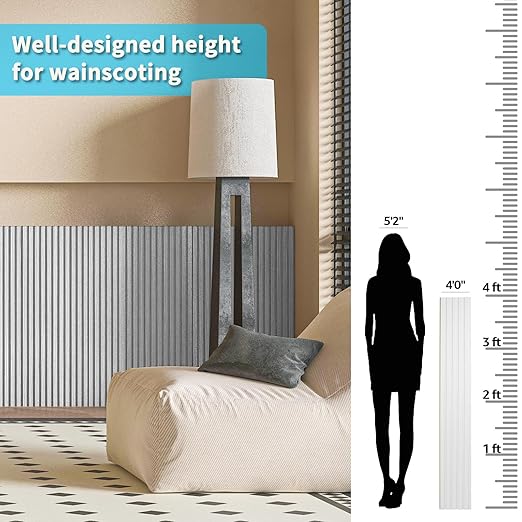 Art3d WPC Wainscoting Panels, Living Room - Image 6