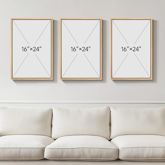 Framed Christian Wall Art Set of 3, Jesus Leaves the 99 Sheep Framed Canvas - Image 8
