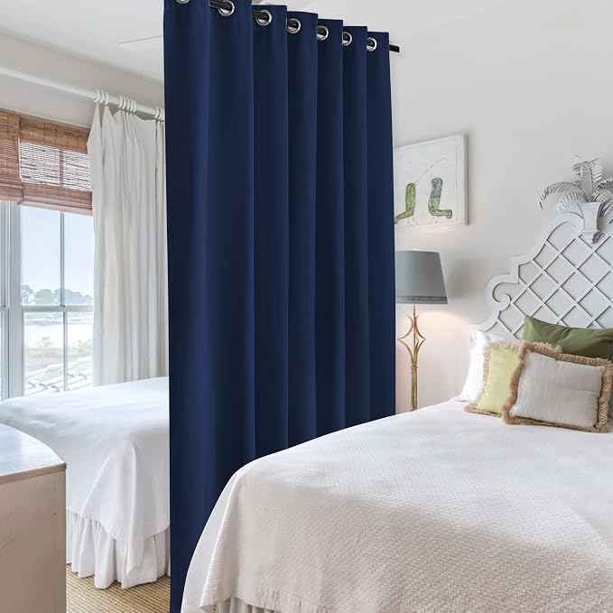 RYB HOME Blackout Curtains Soundproof Energy Saving Insulating Privacy Room - Image 4