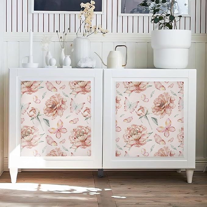 Safiyya Peel and Stick Wallpaper Floral Contact Paper - Image 3