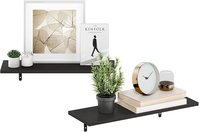 Furinno Rossi Floating Shelves for Wall Set of 4, 23-Inch Wall Shelf, Floating - Image 5