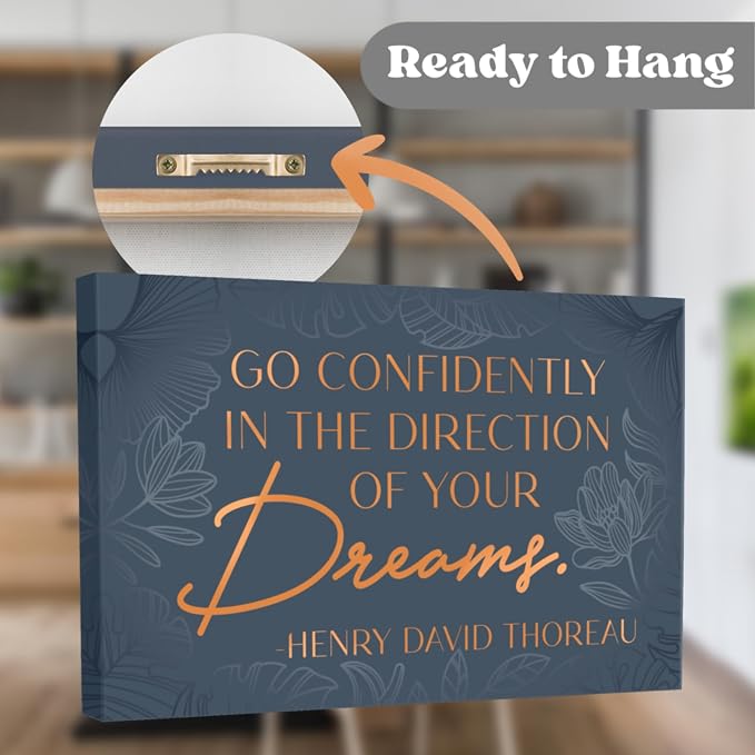 HoneyKICK Motivational Canvas Wall Art - Image 3