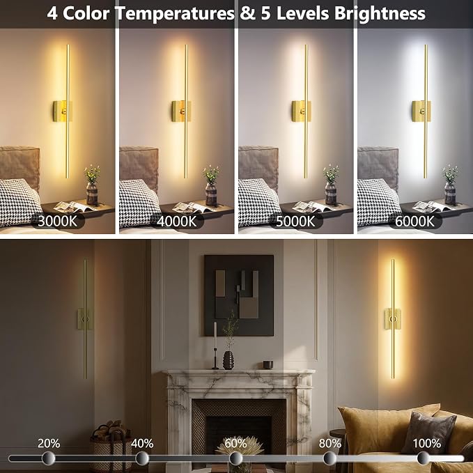 1 Pack Rechargeable Wall Sconce - Image 8
