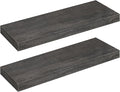 HOOBRO Floating Shelves for Wall, Wall Mounted Shelf Set of 2, 23.6" Hanging by HOOBRO