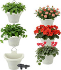 MADHOLLY 6Pcs Vertical Hanging Planters by MADHOLLY