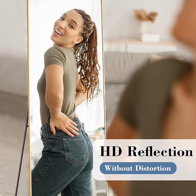 DUMOS 15"x56" Full Length Mirror - Image 3