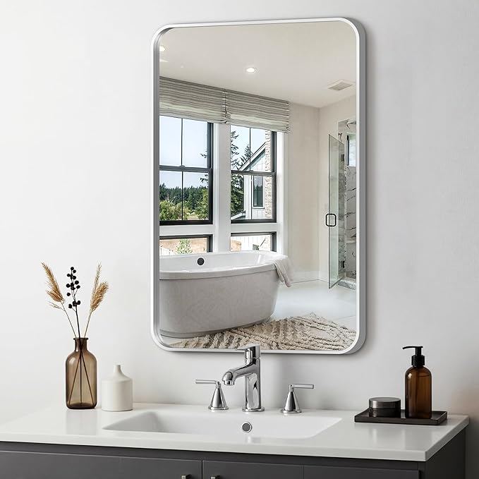 Delma Bathroom Vanity Mirror, High-Definition Bathroom Mirror, Versatile by Delma