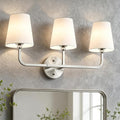 MOKATNG Bathroom Light Fixtures, 3-Light Brushed Nickel Vanity Lights, Bathroom by Bathroomlightfixtures