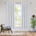 RYB HOME 100% Blackout Short Curtains by RYBHOME