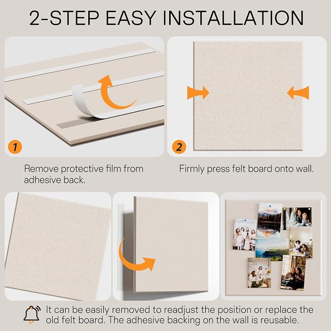 MaxGear Extra Large Cork Board for Wall 72" x 48", Light Tan Bulletin Board - Image 3