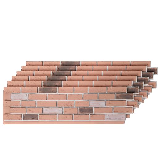 ROOMTEC 6-Pack Faux Brick Wall Covering Panels by ROOMTEC