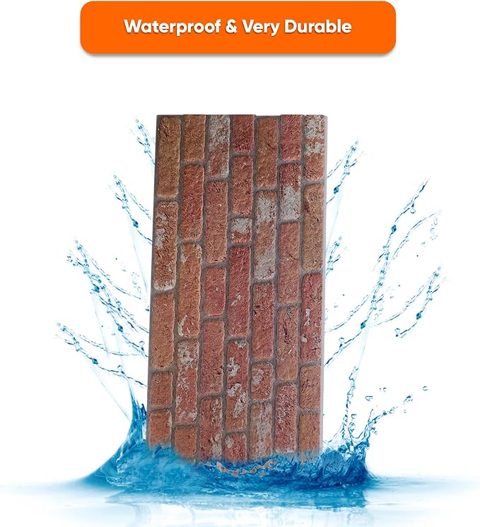 IZODEKOR 3D Wall Panels Brick Effect - Image 6