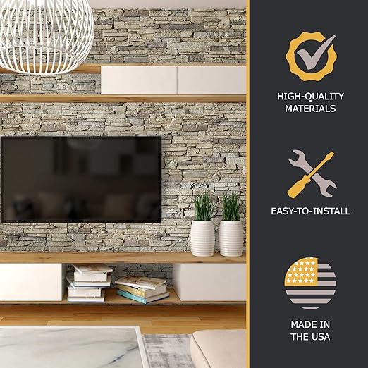 AZ Faux High-Density Polyurethane Faux Stone Wall Covering Panels - Image 6