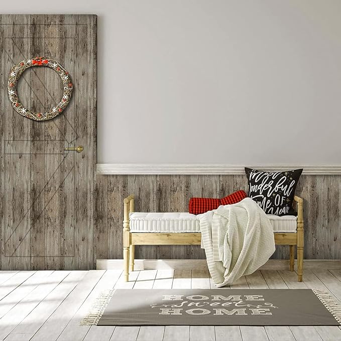 TANONE Wood Contact Paper Kitchen Peel and Stick Wallpaper, Self Adhesive - Image 3