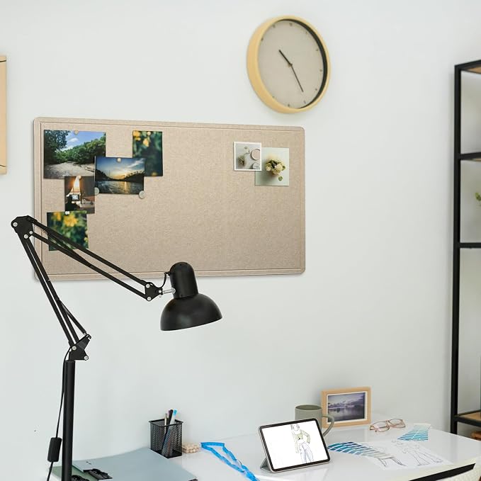 Lightomorrow Bulletin Board, 35 x 17 1/2 inches Felt Board - Image 8