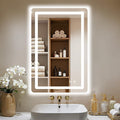 LED Bathroom Mirror, Smart Anti-Fog, Stepless Dimmable by LawadaMirror