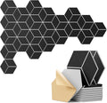 22-Pack Self-Adhesive Acoustic Panels, Flame-Resistant Soundproof Foam. Absorbs by Dailycooper
