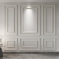 Art3d Premade Bilinear Frame Accent Molding Set, Pre-Cut Decorative Wainscoting by Art3d
