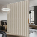 Room Divider Curtain Sets with Flexible Ceiling Track, Privacy Soundproof by AJAZZ