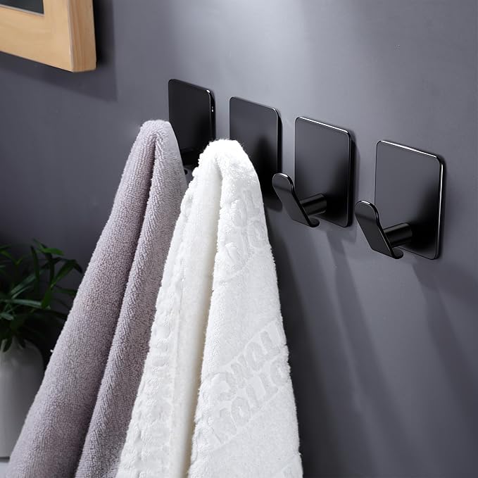 DELITON 4 Pack Adhesive Hooks - Image 4