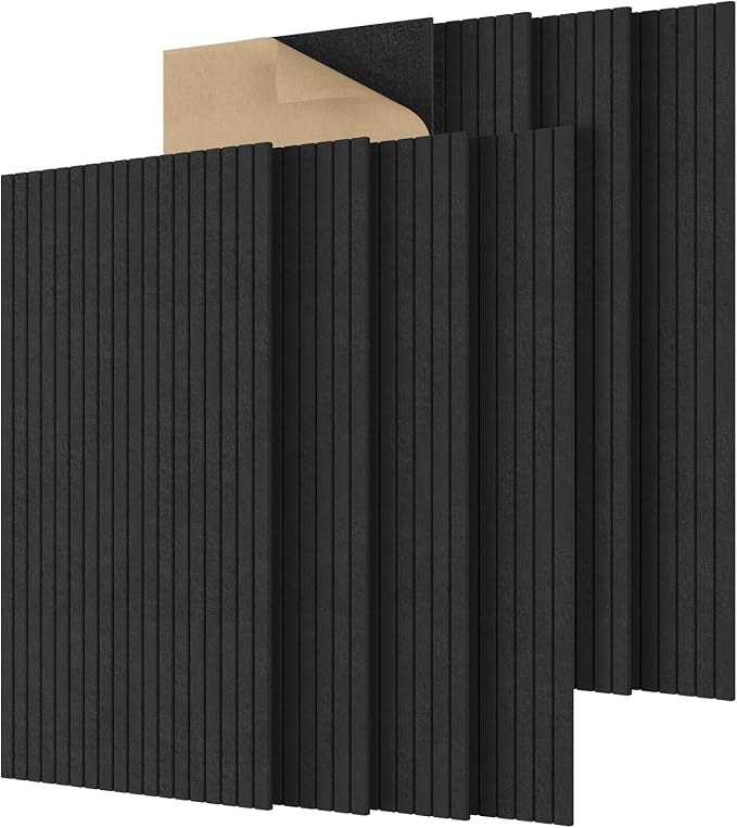 TONOR 8 Pack Large Acoustic Panels, 47.2" X 23.6" X 0.35" Acoustical Wall Panel by TONOR