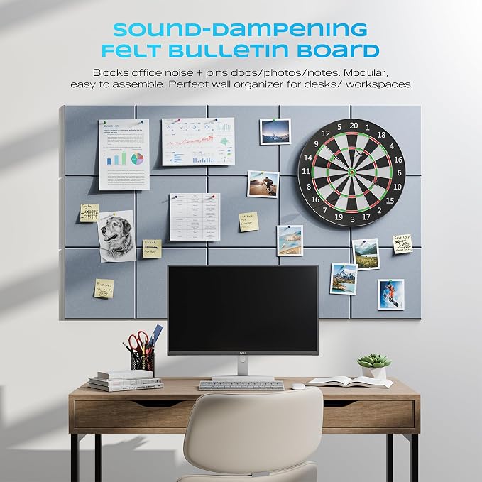22 Pack Self-Adhesive Acoustic Panels, Soundproof Wall Panels - Image 4