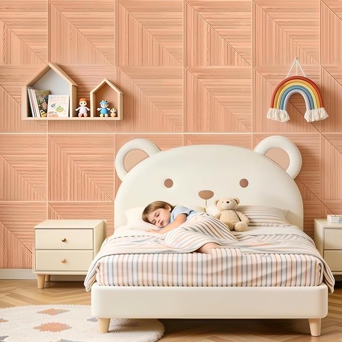 6 PCS Acoustical Wall Panels，23.6 x 23.6 Inch Self-adhesive Sound Absorbing - Image 5