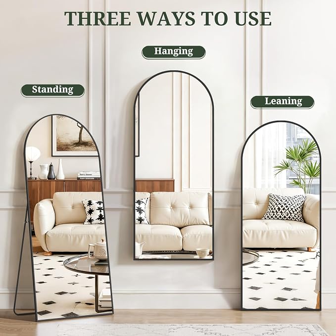 Mirror Full Length 56"x21" Full Body Floor Mirror - Image 6