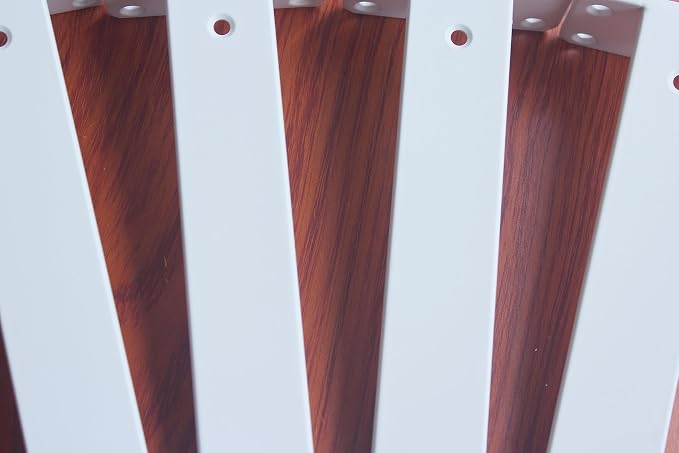 8 Pack - 10 inch White Hidden L Shelf Bracket Iron Floating Shelf Brackets - Image 7