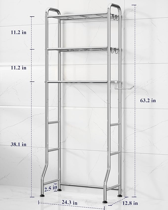 Kitsure Over Toilet Storage Rack - Image 2