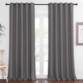 NICETOWN Blackout Grey Curtains Panel by NICETOWN
