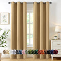 MIULEE Blackout Curtains for Bedroom Living Room 2 Panels, Thermal Insulated by MIULEE