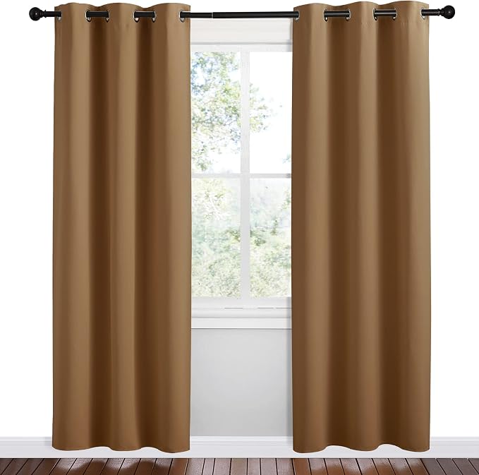 NICETOWN Sleek Blackout Curtains 78 inches Length - Image 2
