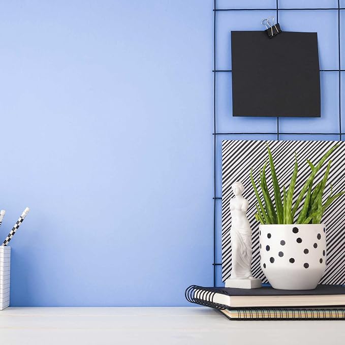 Light Blue Peel and Stick Wallpaper, 15.7 X 748 inches Renter Friendly Wallpaper - Image 4