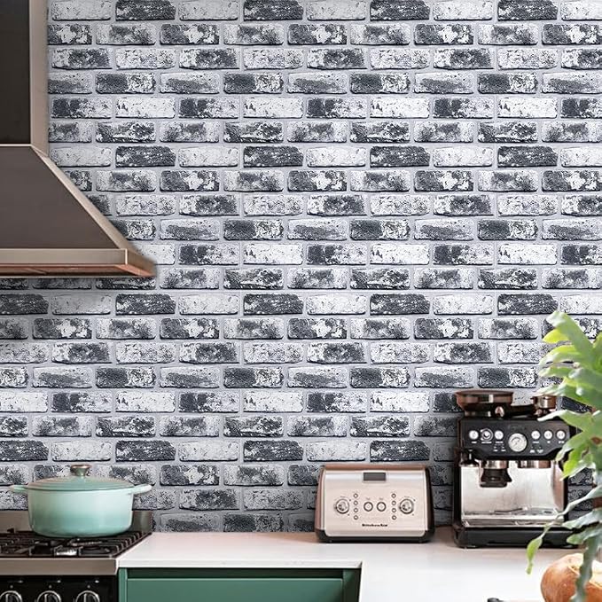 Commomy 3D Peel and Stick Brick Tiles - Image 8
