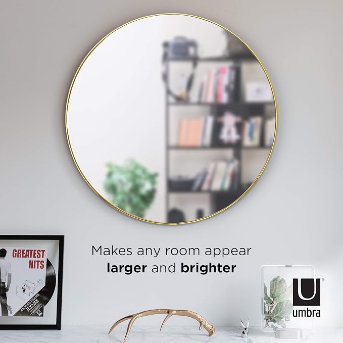 Umbra Hubba Round Wall Mirror - Image 8