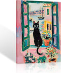 ALMLZL Henri Matisse Prints Open Window Black Cat Wall Art Modern Artwork Still by ALMLZL