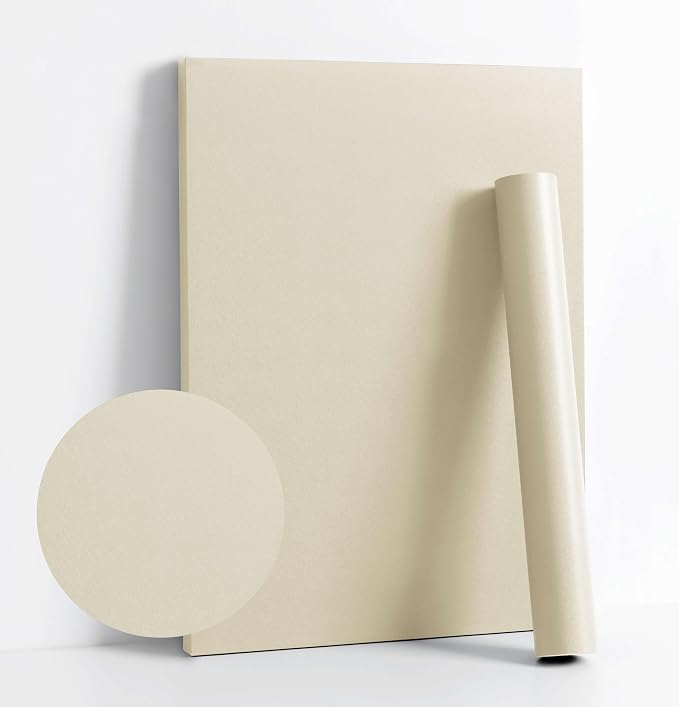 Dimoon 236''x17.7'' White Peel and Stick Wallpaper Contact Paper Modern Self by DIYYOURMOON