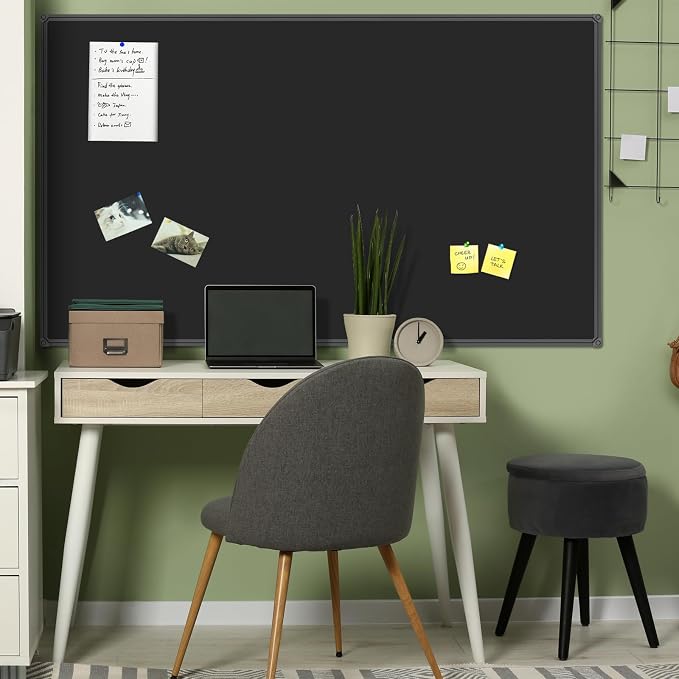 JILoffice Magnetic Chalkboard/Black Board 72 x 40 Inch - Image 6