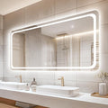 60" x 30" Led Bathroom Mirror by Lmsedf