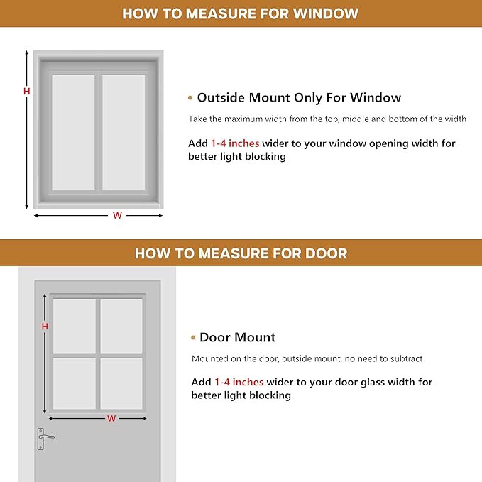 LazBlinds No Tools No Drill Bamboo Roller Shades, Cordless Bamboo Blinds - Image 6