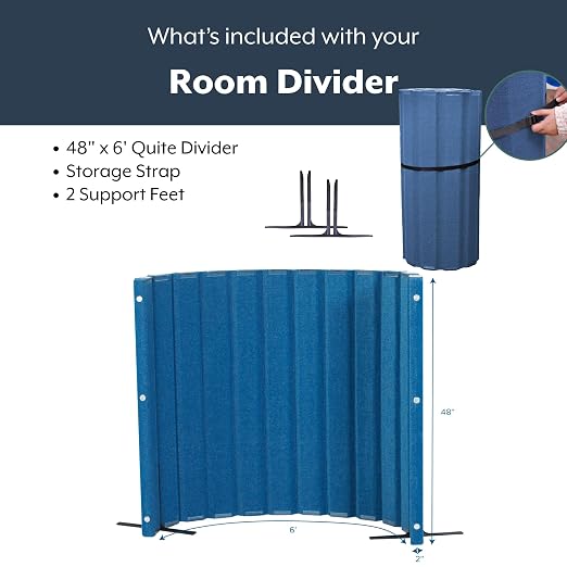 Angeles 48" x 6' Quiet Divider - Image 3